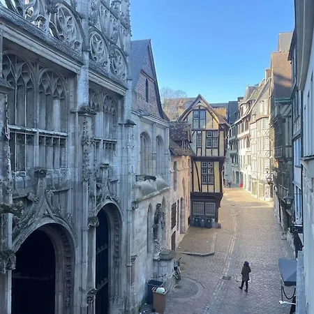 Rouen Centre - 6 Pers - Vue Cathedrale Apartament